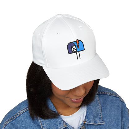 Open Mailbox With Raised Flag Emoji Cap – Premium by Capmoji