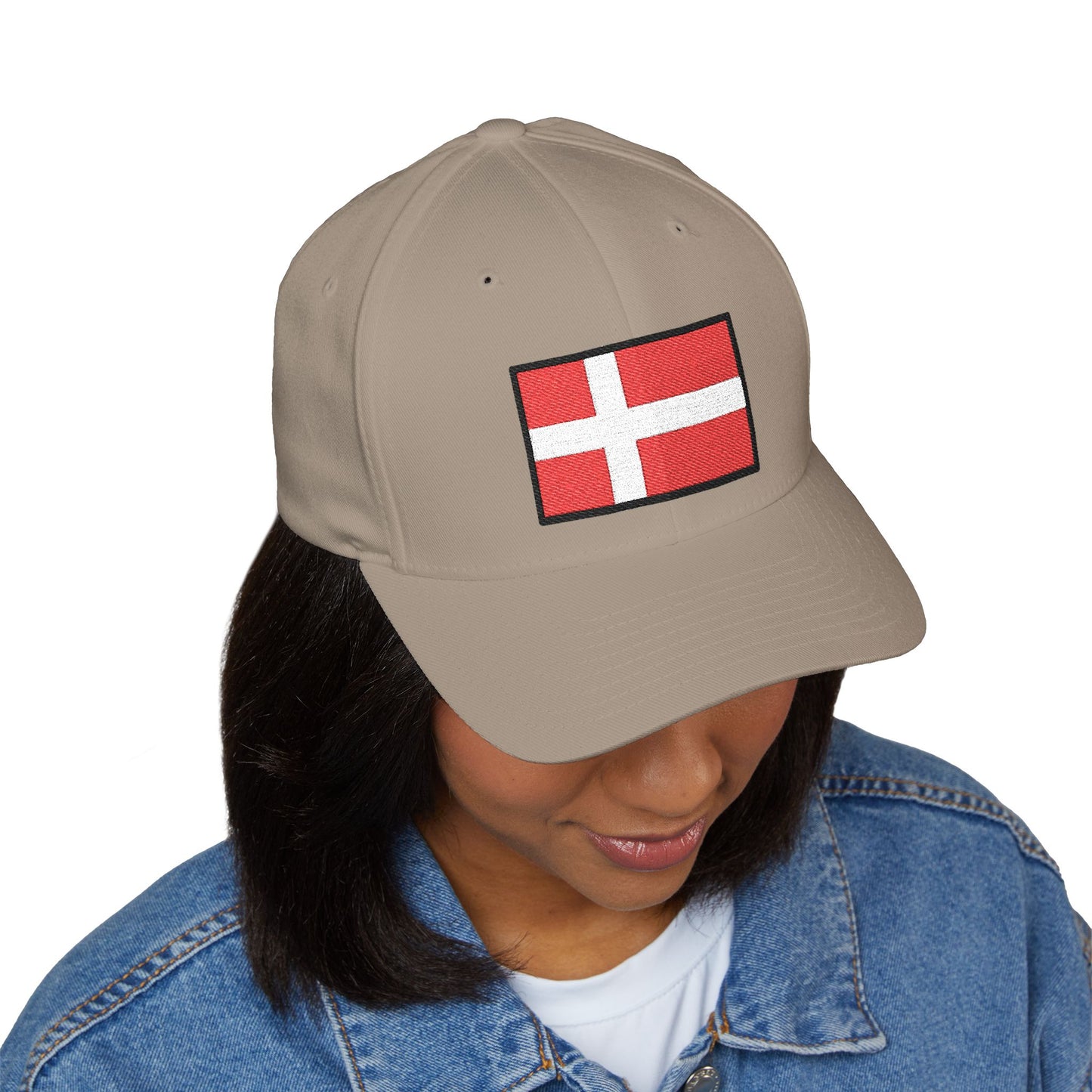 Flag: Denmark Emoji Cap – Premium by Capmoji