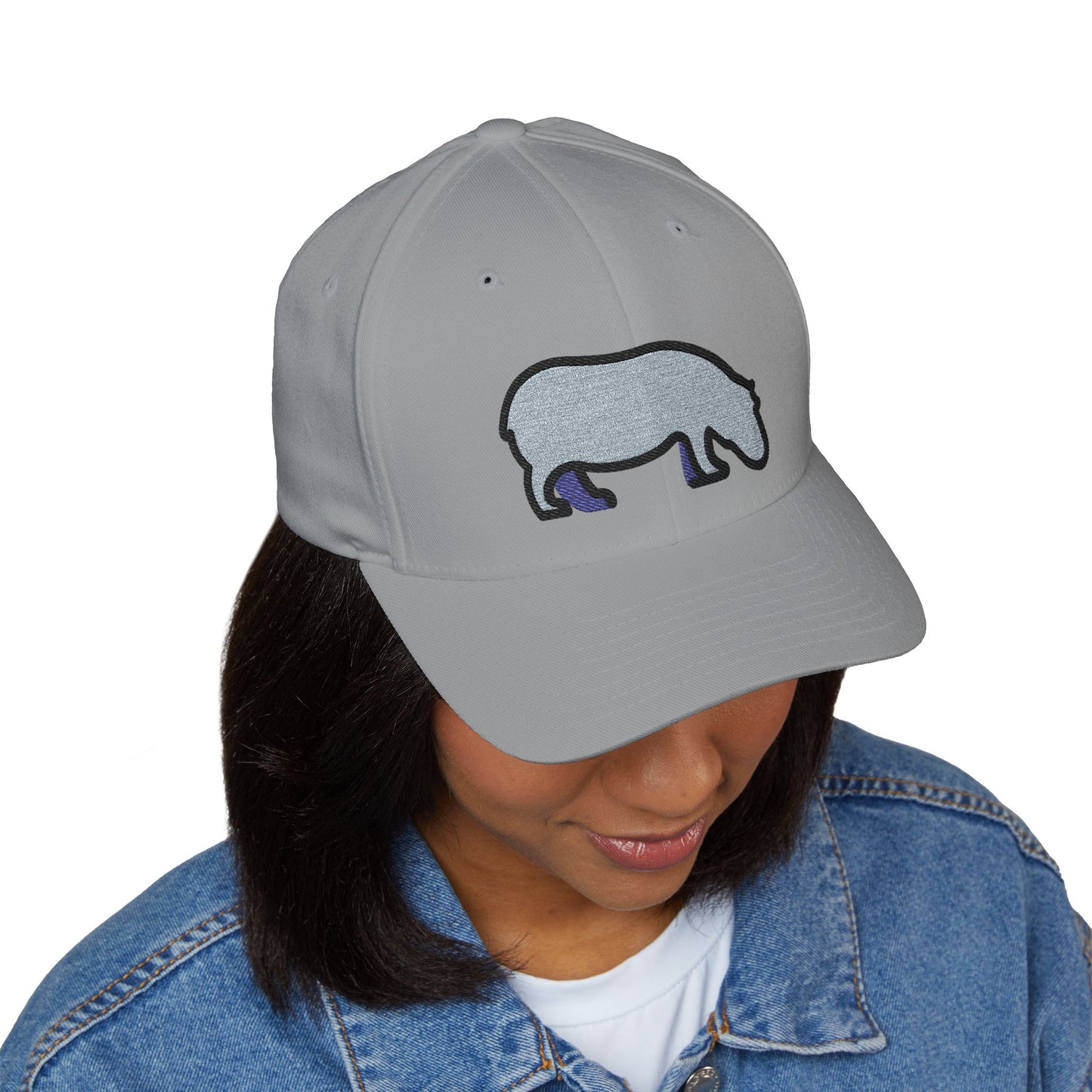 Hippopotamus Emoji Cap – Premium by Capmoji