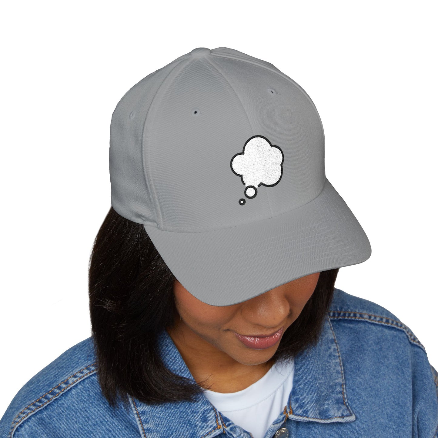 Thought Balloon Emoji Cap – Premium by Capmoji