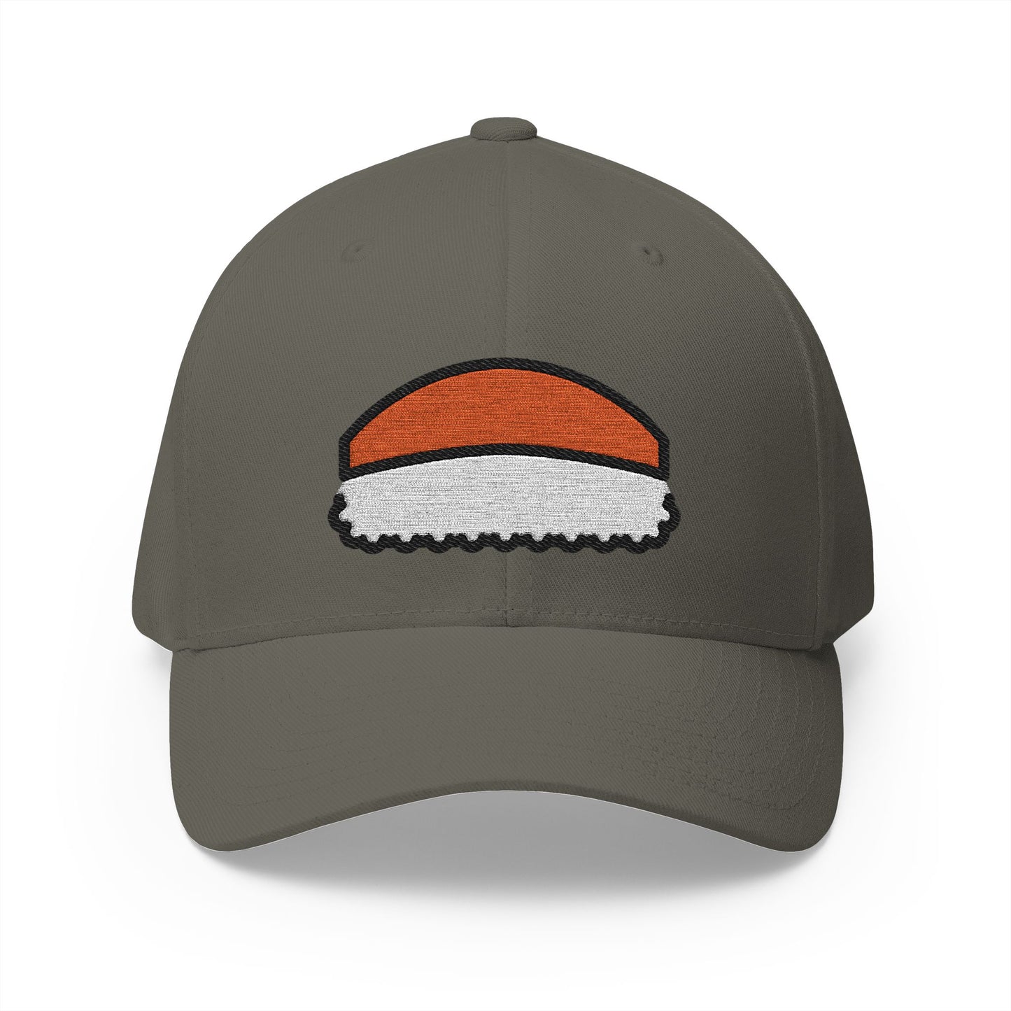 Sushi Emoji Olive Cap – Premium by Capmoji