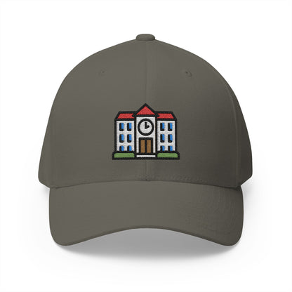 School Emoji Olive Cap – Premium by Capmoji