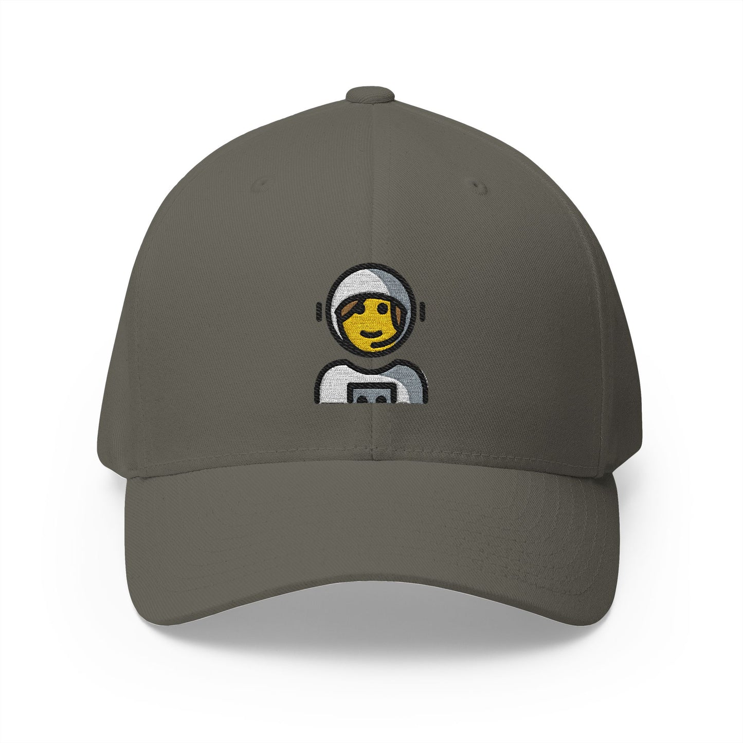 Woman Astronaut Emoji Olive Cap – Premium by Capmoji
