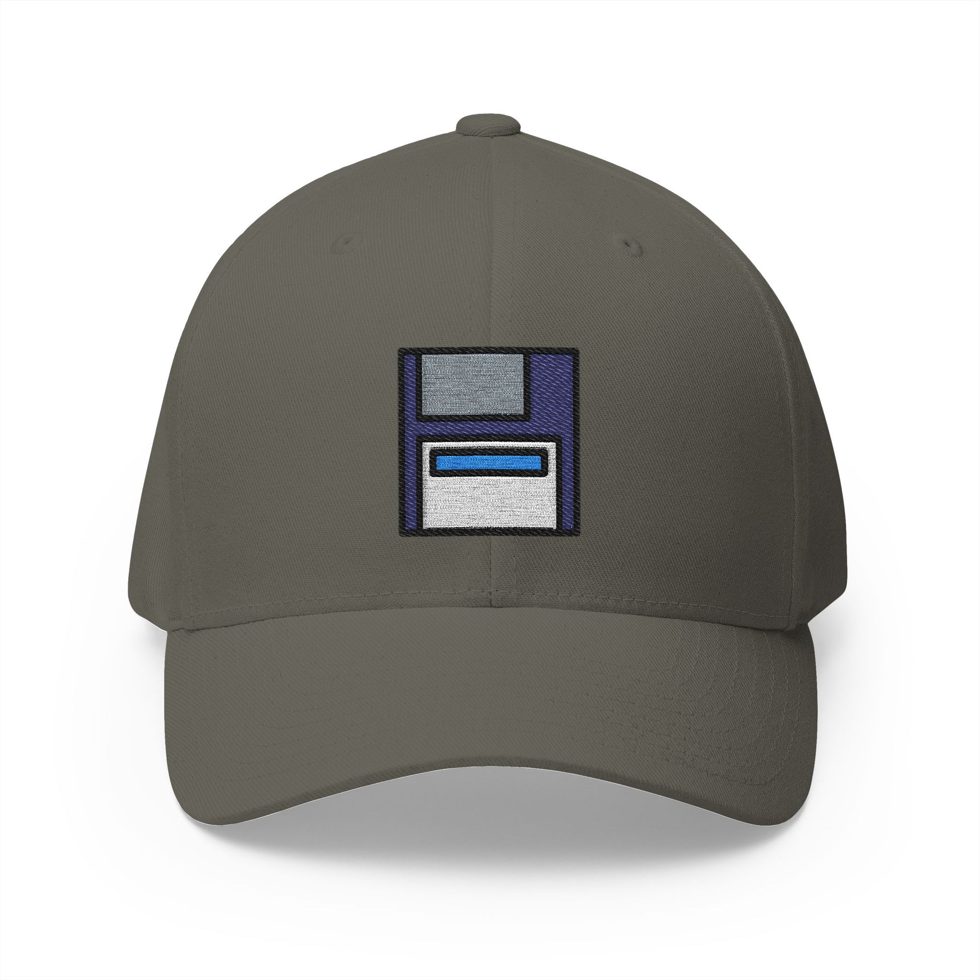 Floppy Disk Emoji Olive Cap – Premium by Capmoji