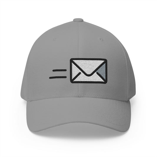 Incoming Envelope Emoji Grey Cap – Premium by Capmoji