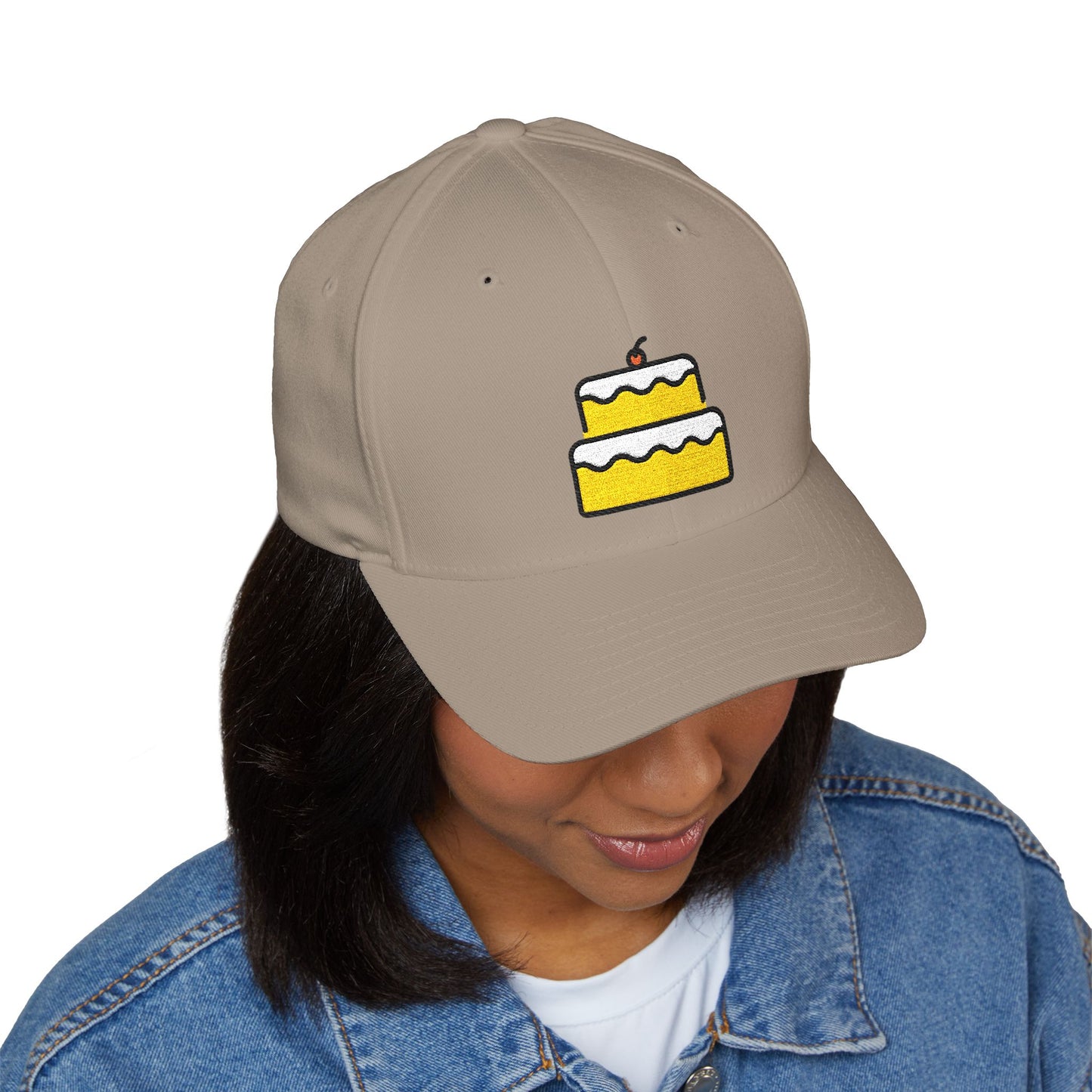 Birthday Cake Emoji Cap – Premium by Capmoji