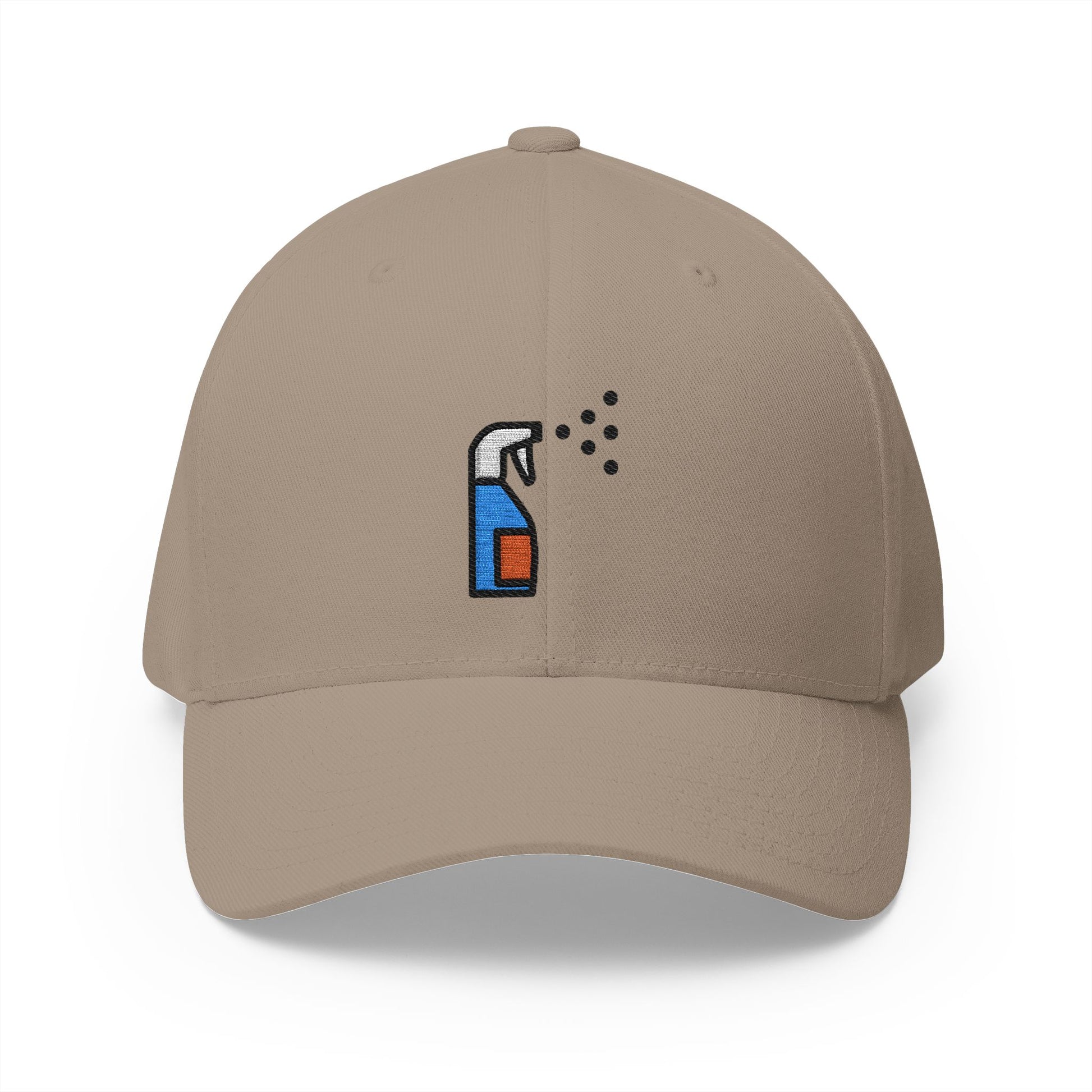 Sanitizer Spray Emoji Khaki Cap – Premium by Capmoji