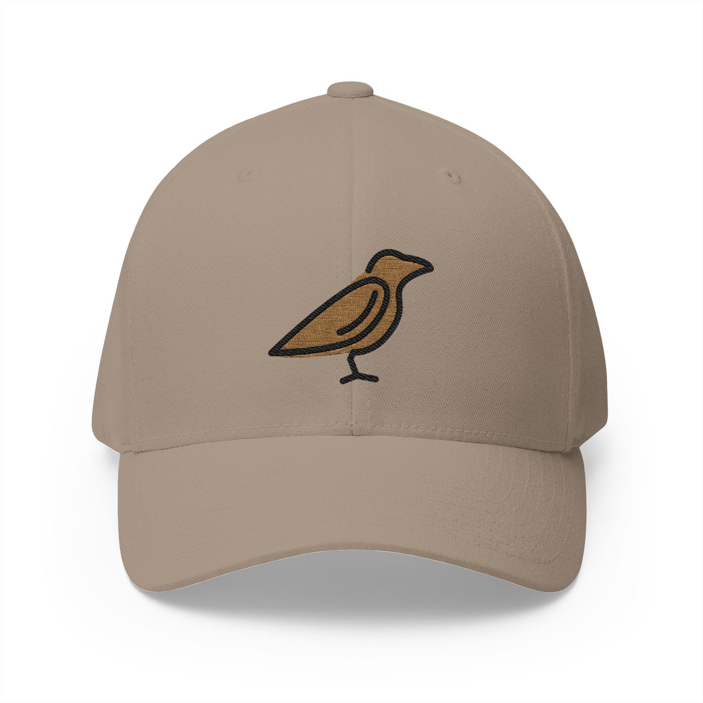 Bird Emoji Khaki Cap – Premium by Capmoji