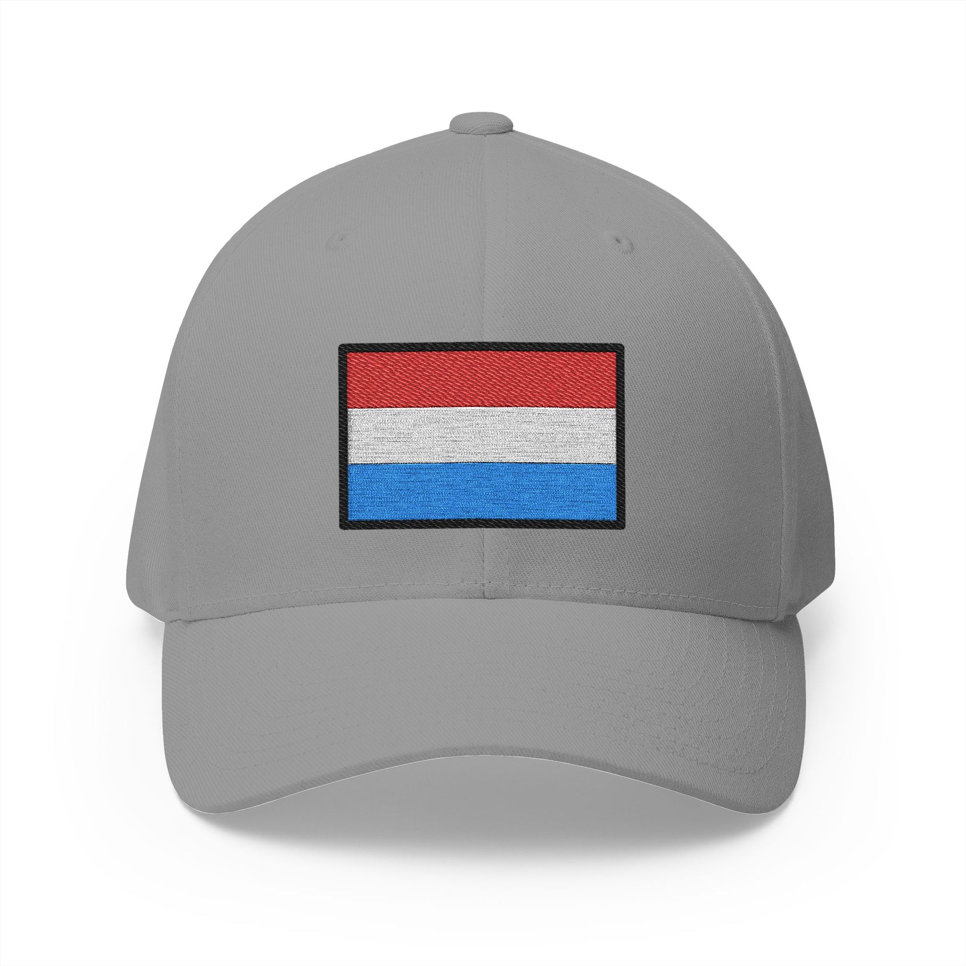 Flag: Luxembourg Emoji Grey Cap – Premium by Capmoji