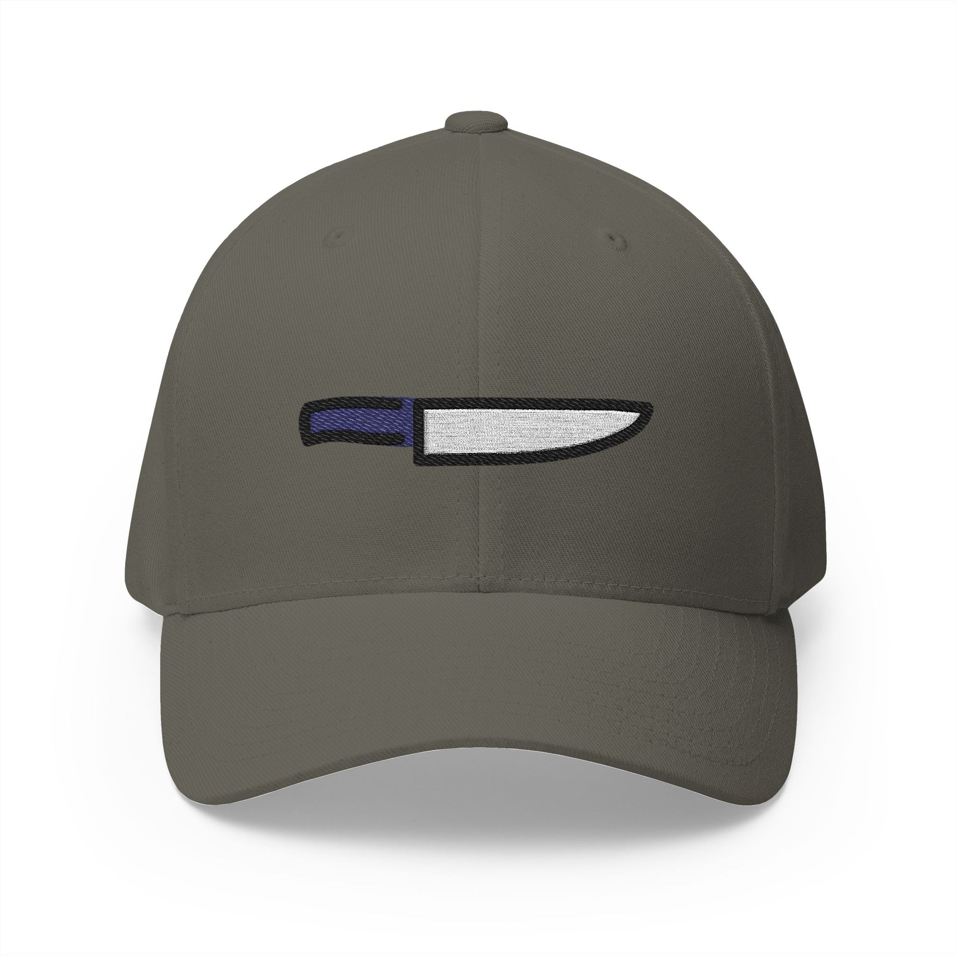 Kitchen Knife Emoji Olive Cap – Premium by Capmoji