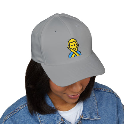 Man Gesturing No Emoji Cap – Premium by Capmoji
