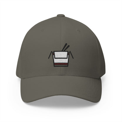 Takeout Box Emoji Olive Cap – Premium by Capmoji