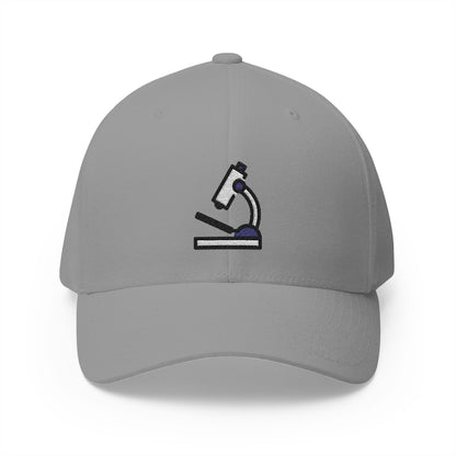 Microscope Emoji Grey Cap – Premium by Capmoji