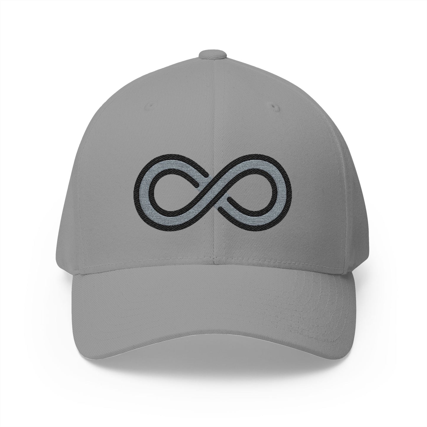 Infinity Emoji Grey Cap – Premium by Capmoji