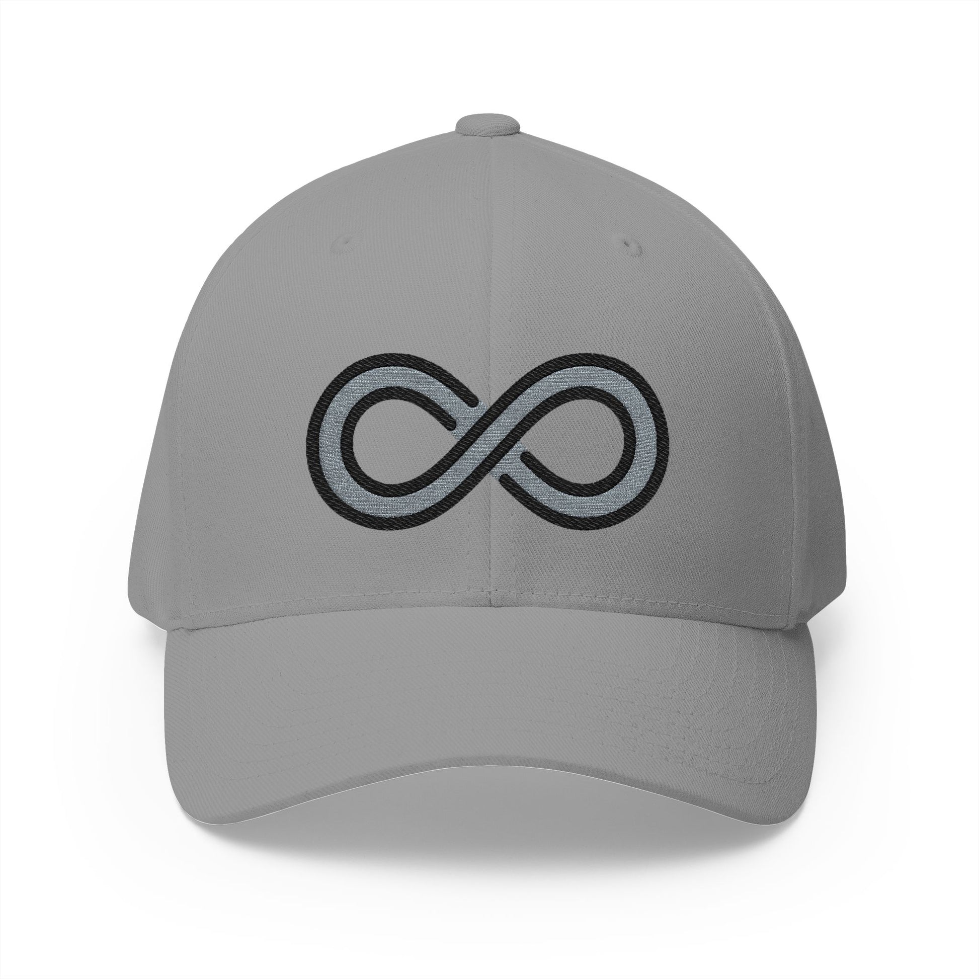 Infinity Emoji Grey Cap – Premium by Capmoji