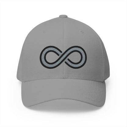 Infinity Emoji Grey Cap – Premium by Capmoji