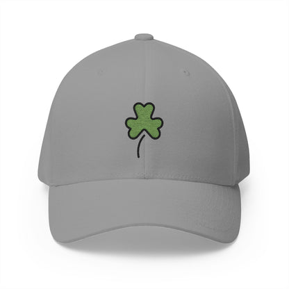 Shamrock Emoji Grey Cap – Premium by Capmoji