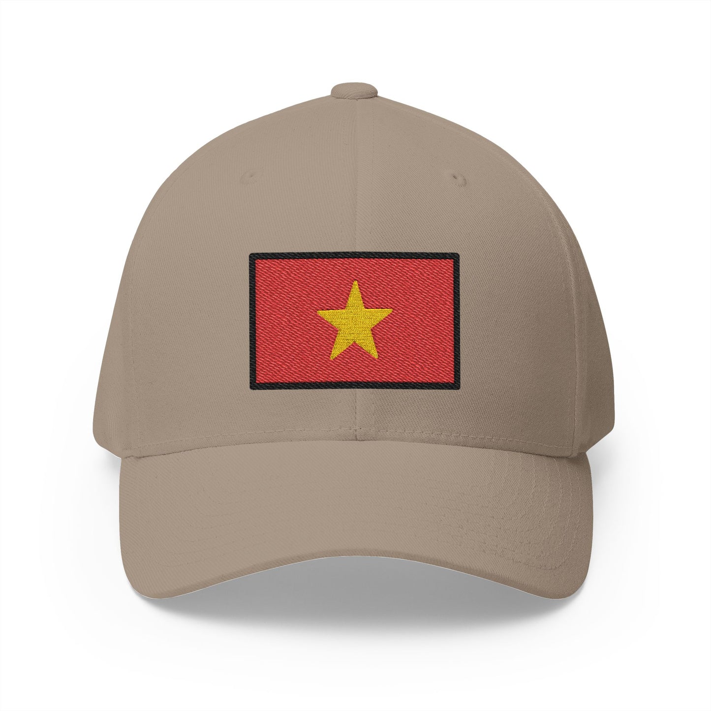 Flag: Vietnam Emoji Khaki Cap – Premium by Capmoji