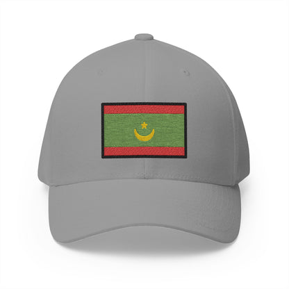 Flag: Mauritania Emoji Grey Cap – Premium by Capmoji