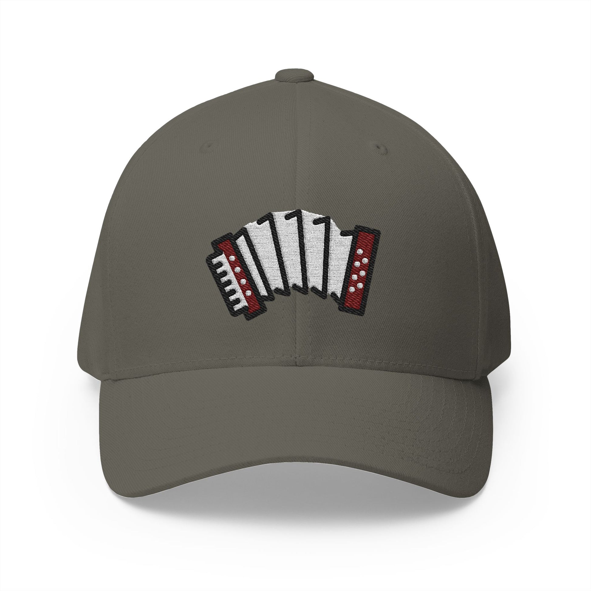 Accordion Emoji Olive Cap – Premium by Capmoji
