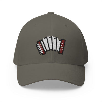 Accordion Emoji Olive Cap – Premium by Capmoji