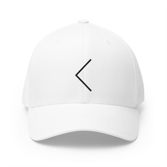 Return Emoji White Cap – Premium by Capmoji