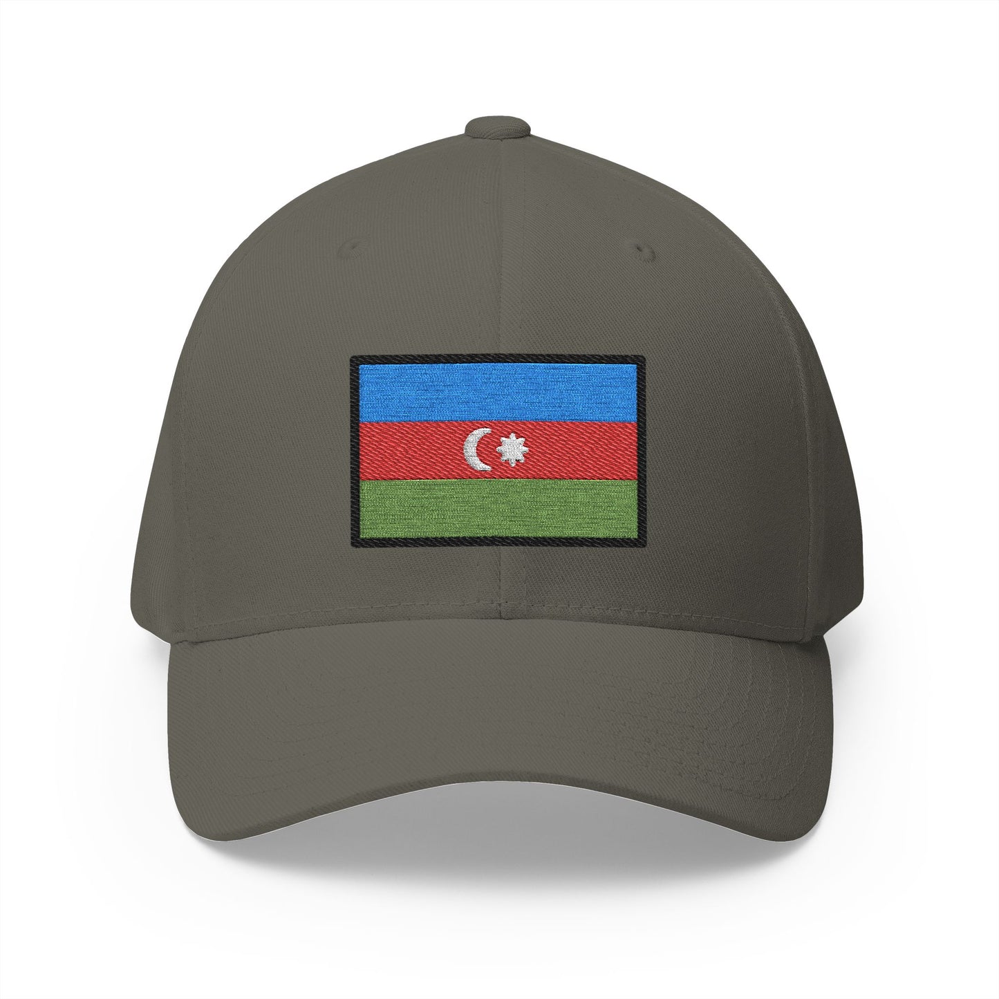 Flag: Azerbaijan Emoji Olive Cap – Premium by Capmoji
