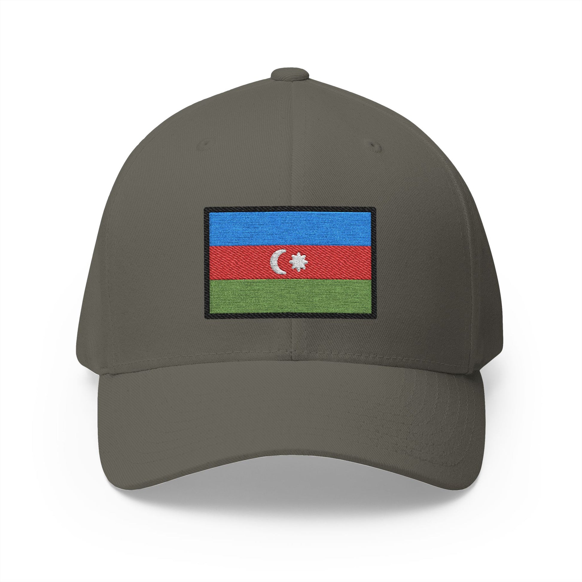 Flag: Azerbaijan Emoji Olive Cap – Premium by Capmoji