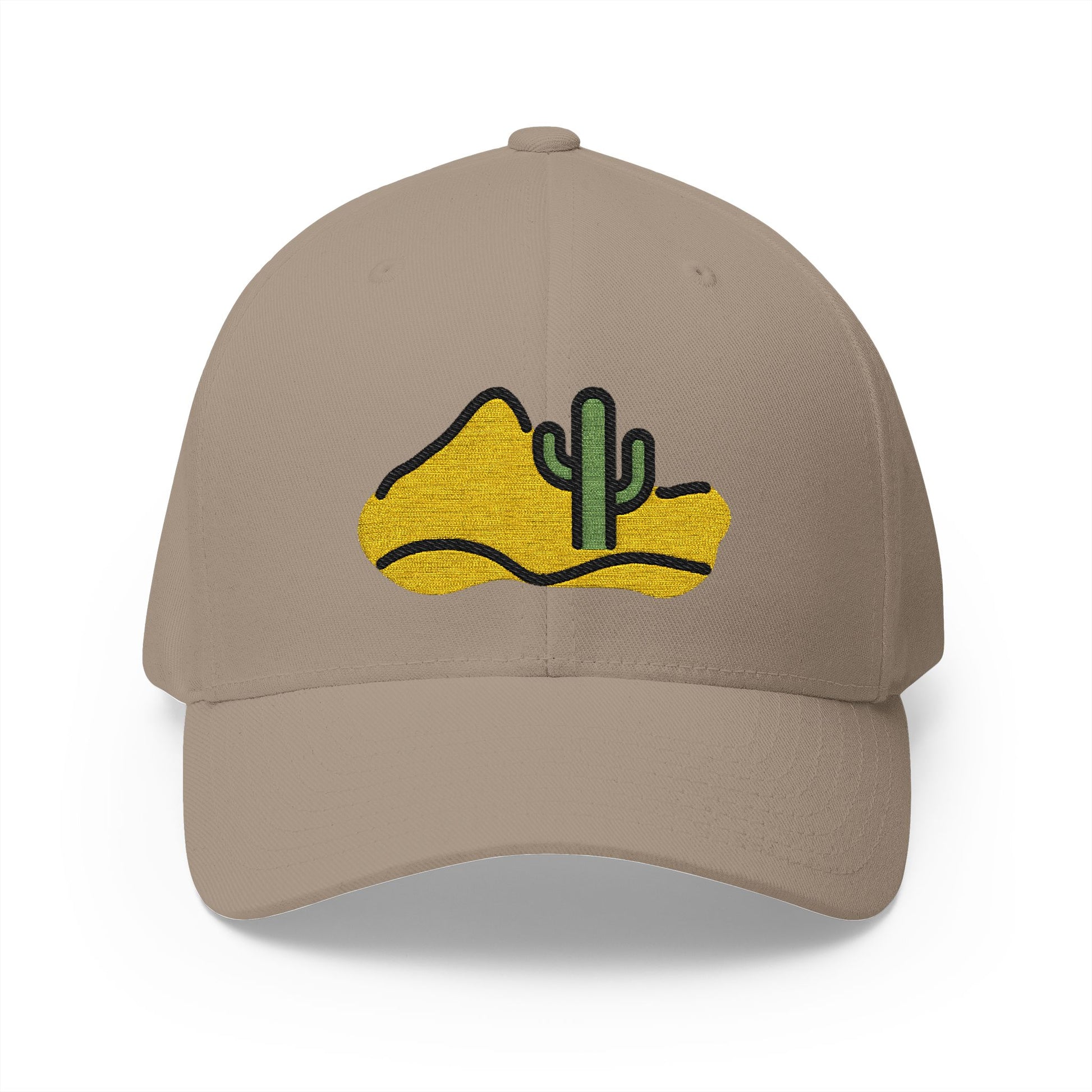 Desert Emoji Khaki Cap – Premium by Capmoji