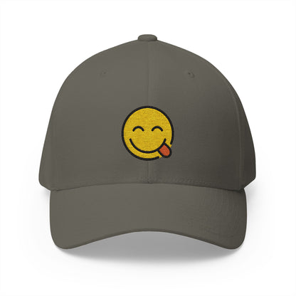 Face Savoring Food Emoji Olive Cap – Premium by Capmoji
