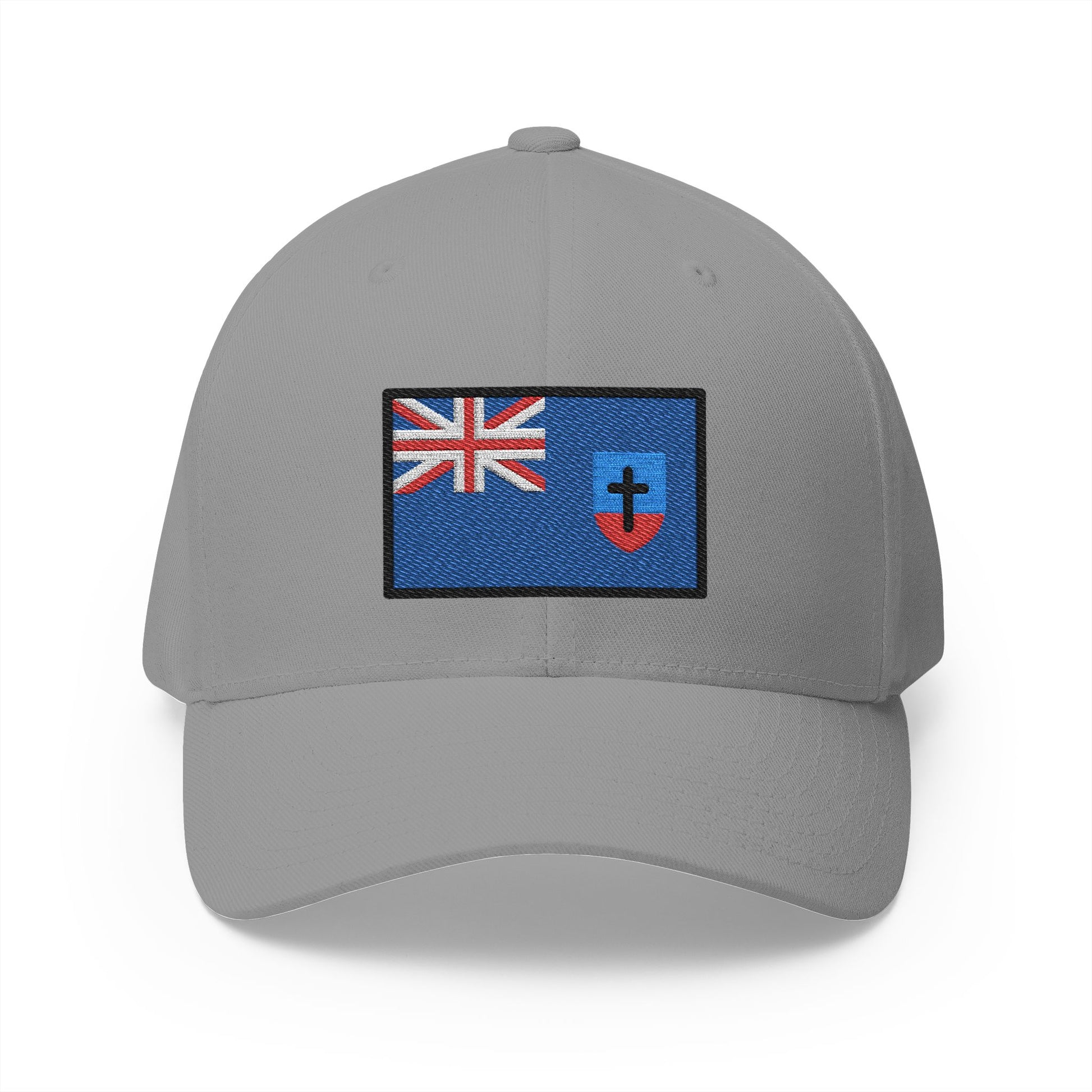 Flag: Montserrat Emoji Grey Cap – Premium by Capmoji