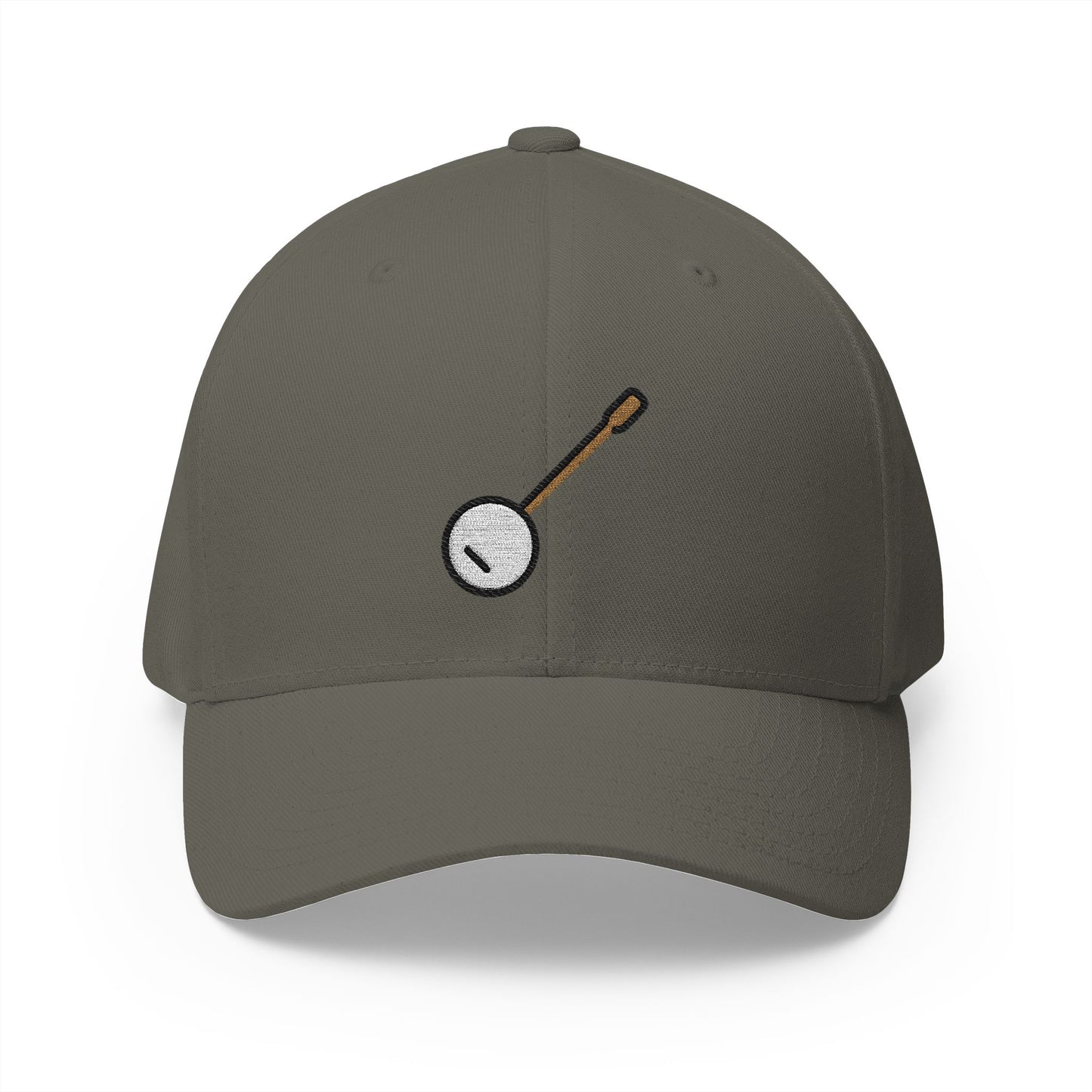 Banjo Emoji Olive Cap – Premium by Capmoji