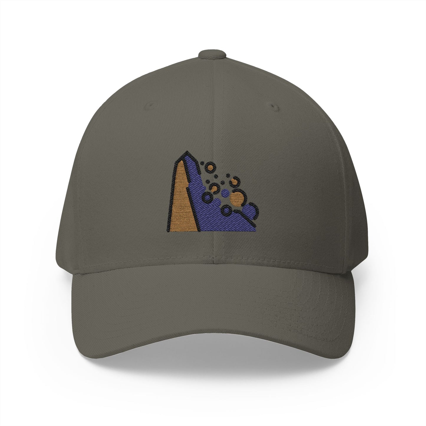 Landslide Emoji Olive Cap – Premium by Capmoji