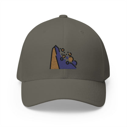 Landslide Emoji Olive Cap – Premium by Capmoji