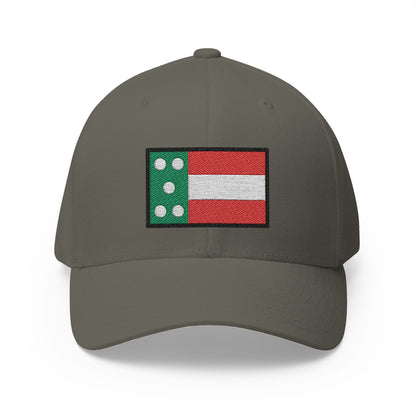 Yucatan Flag Emoji Olive Cap – Premium by Capmoji