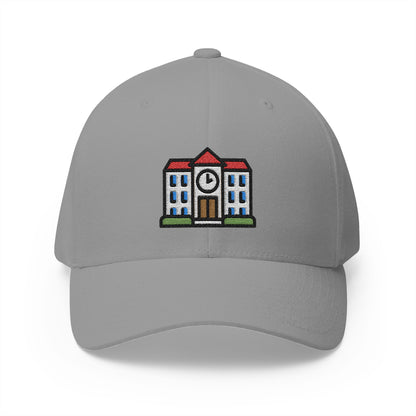 School Emoji Grey Cap – Premium by Capmoji