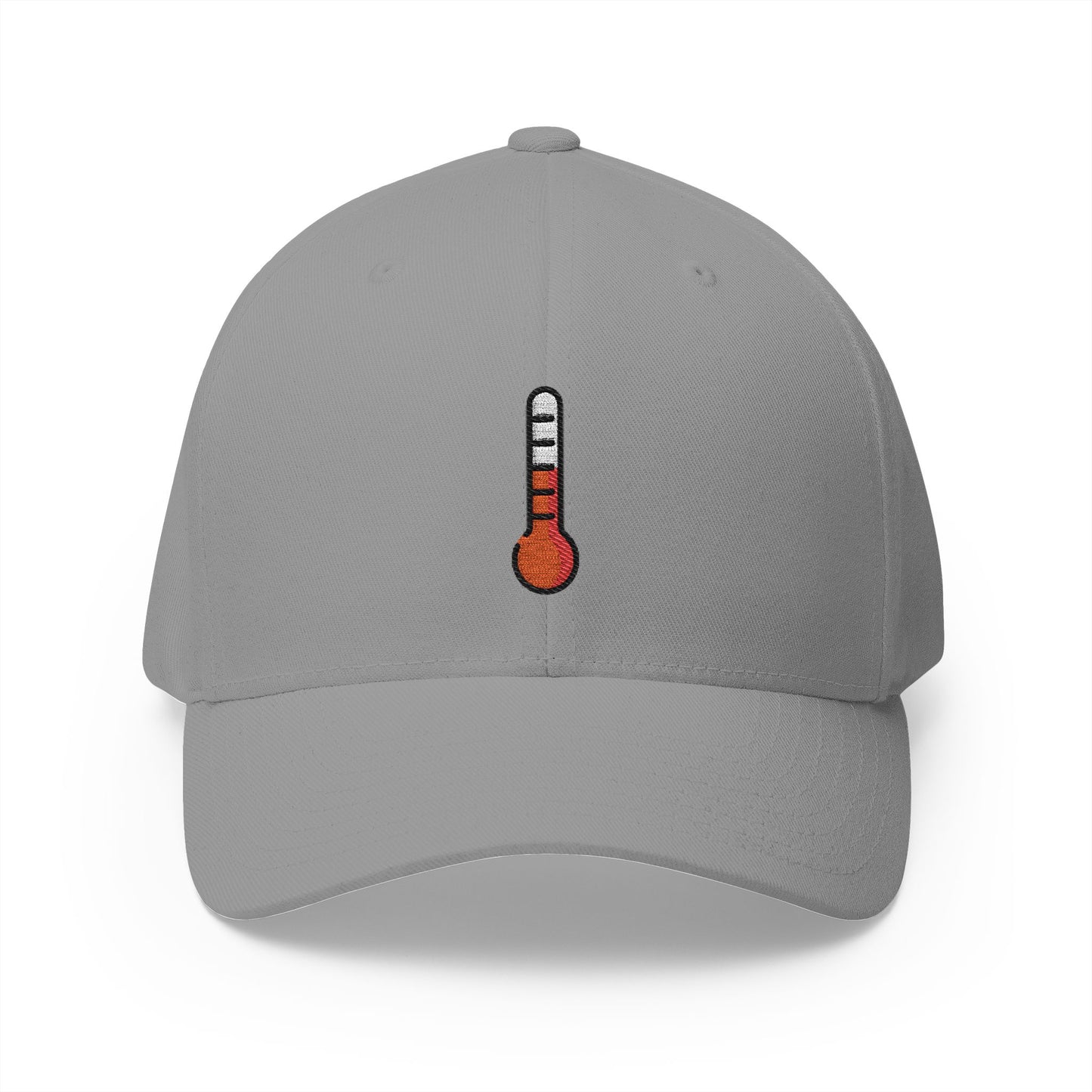Thermometer Emoji Grey Cap – Premium by Capmoji