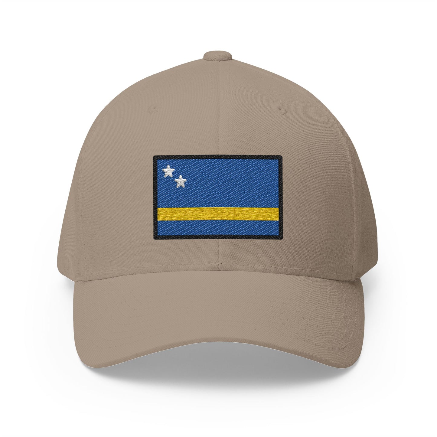 Flag: Curaçao Emoji Khaki Cap – Premium by Capmoji