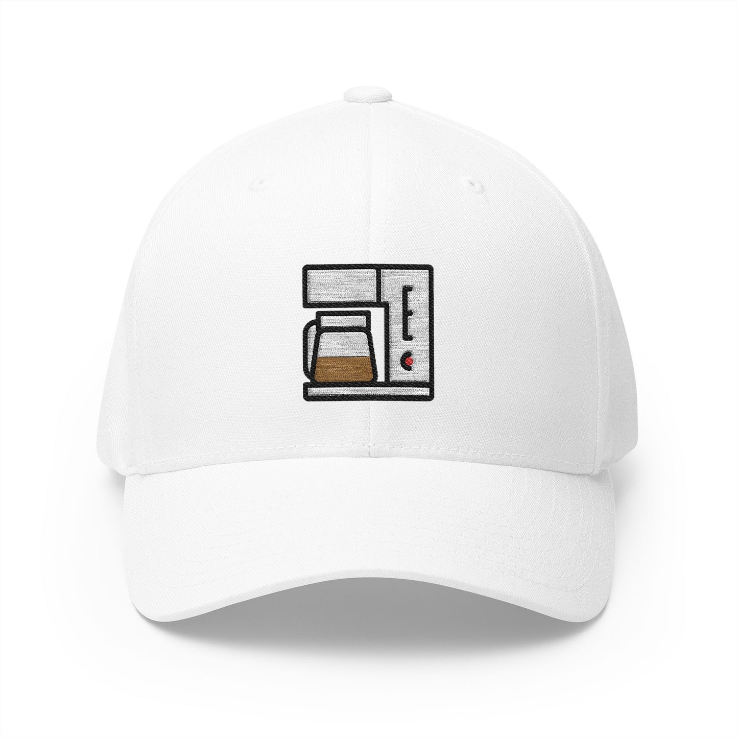 Drip Coffee Maker Emoji White Cap – Premium by Capmoji