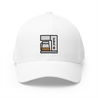 Drip Coffee Maker Emoji White Cap – Premium by Capmoji