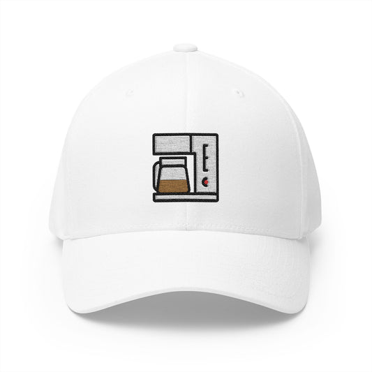 Drip Coffee Maker Emoji White Cap – Premium by Capmoji