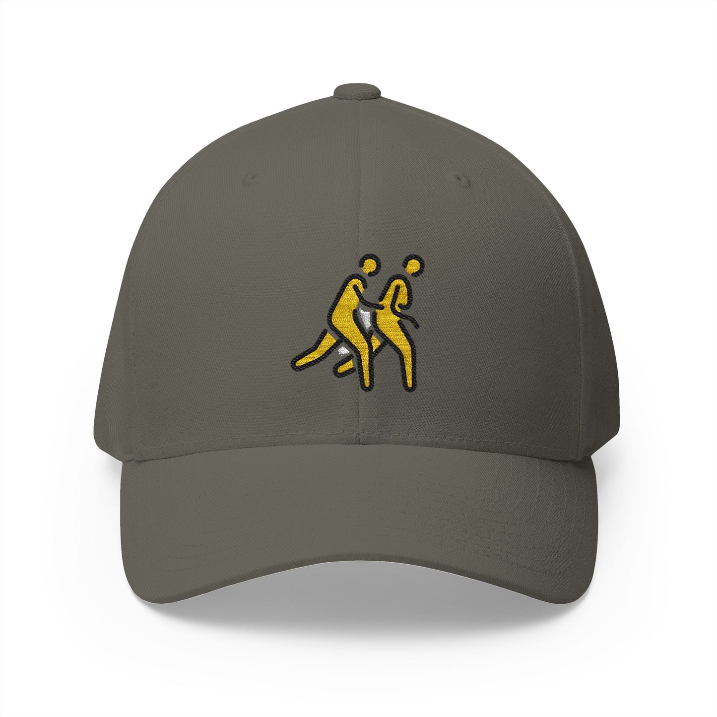 Evacuate Emoji Olive Cap – Premium by Capmoji