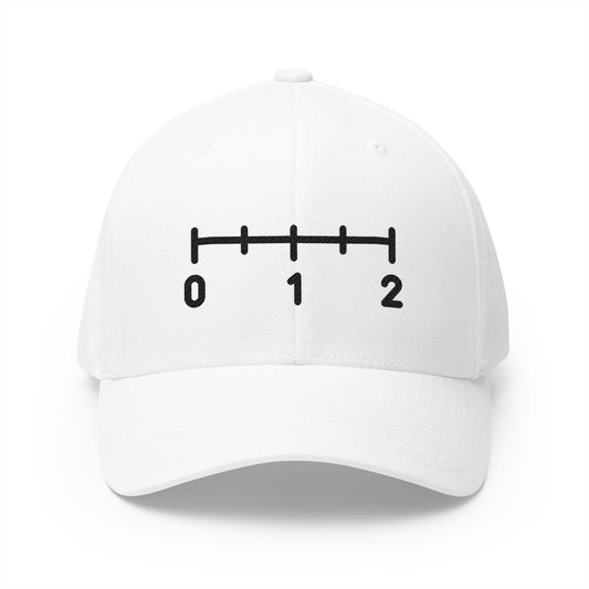 Scale Emoji White Cap – Premium by Capmoji