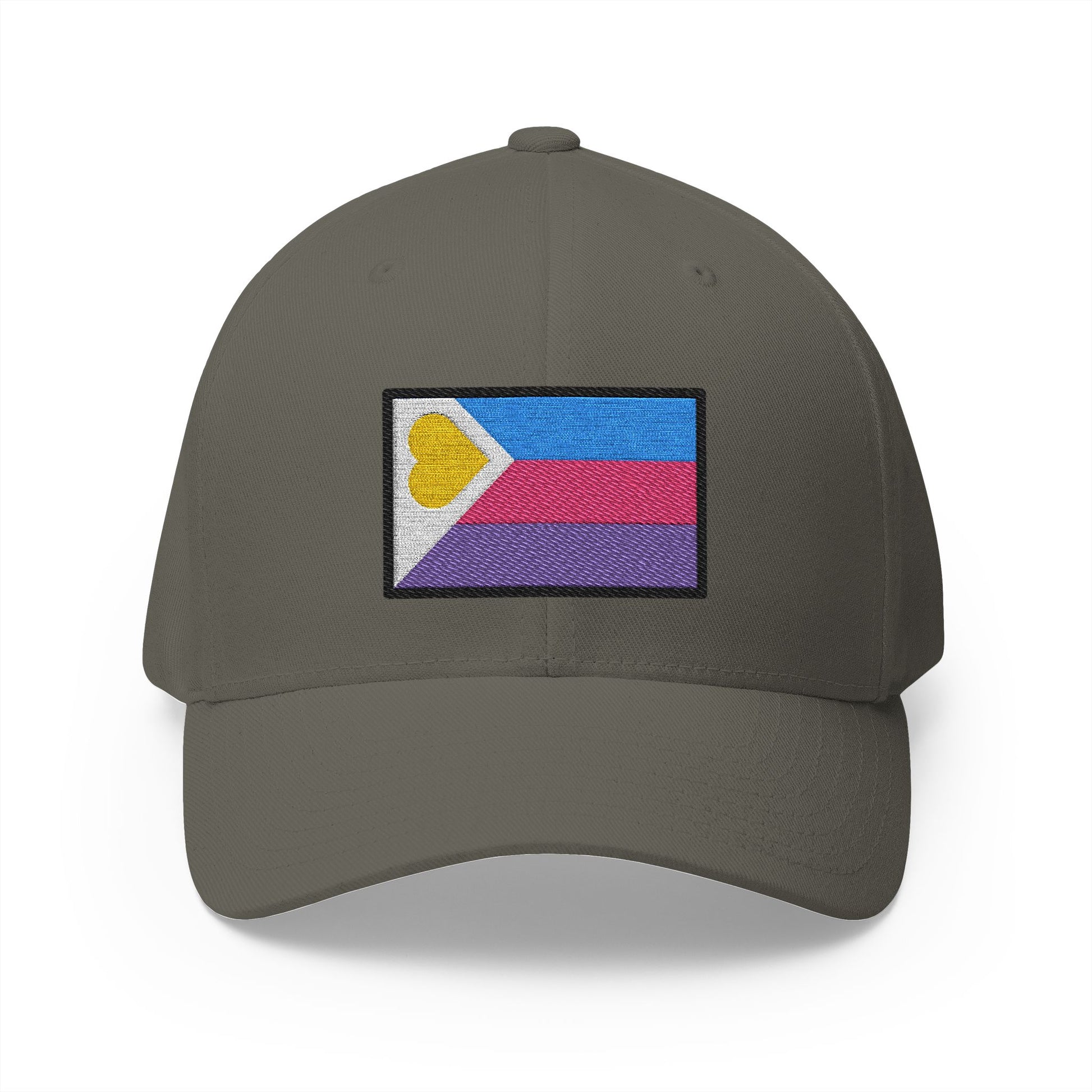 Polyamory Emoji Olive Cap – Premium by Capmoji