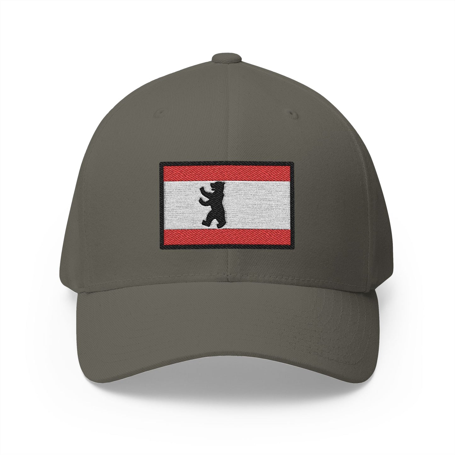 Berlin Flag Emoji Olive Cap – Premium by Capmoji