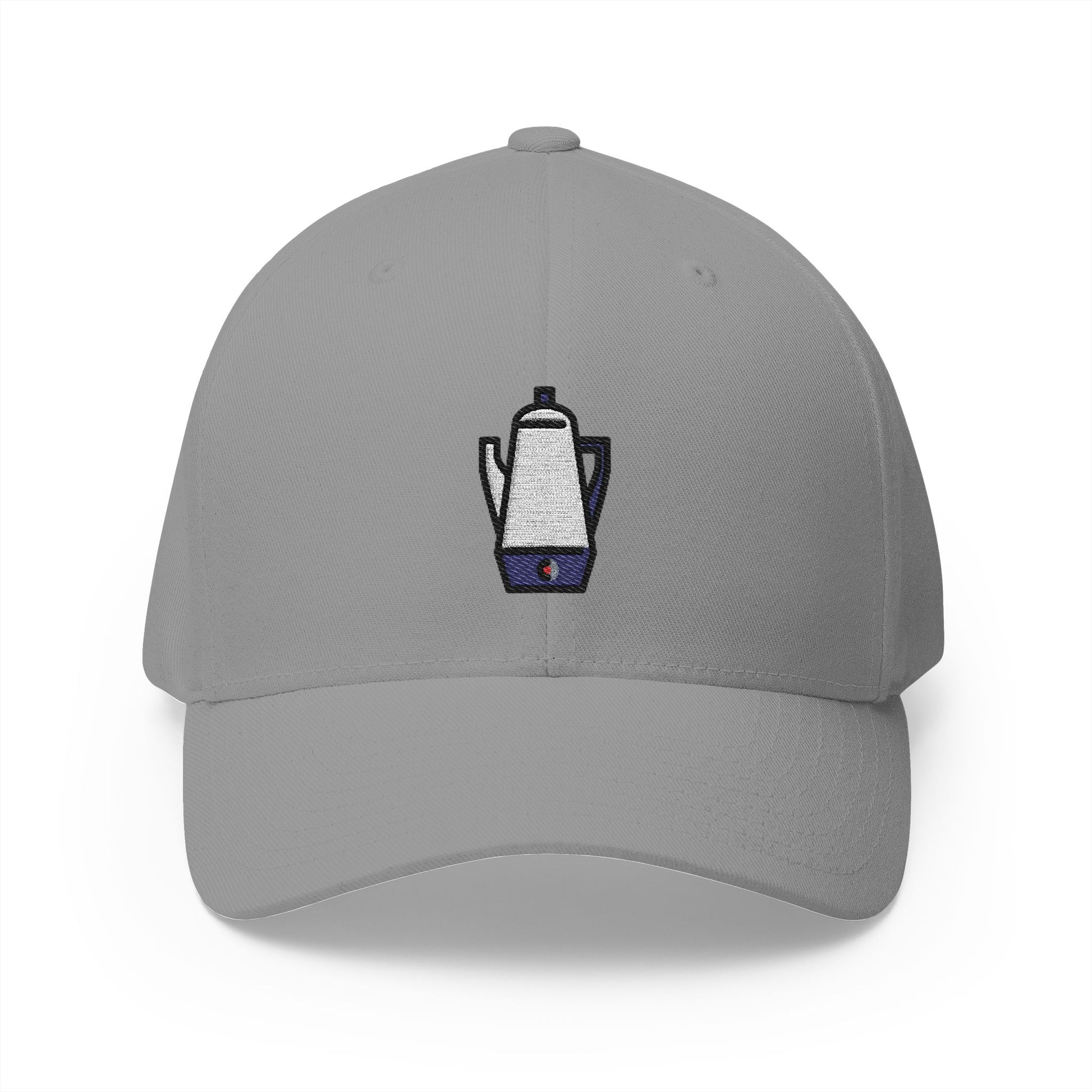 Electric Coffee Percolator Emoji Grey Cap – Premium by Capmoji