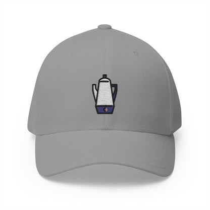 Electric Coffee Percolator Emoji Grey Cap – Premium by Capmoji