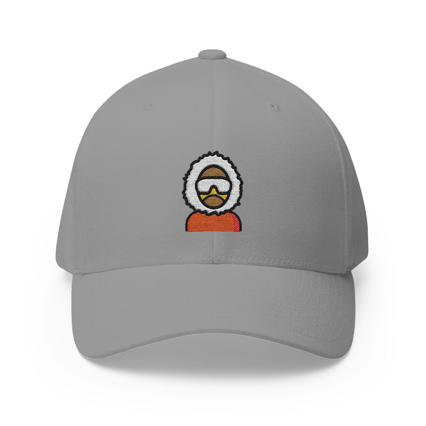 Polar Explorer Emoji Grey Cap – Premium by Capmoji