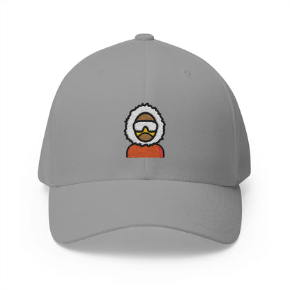 Polar Explorer Emoji Grey Cap – Premium by Capmoji