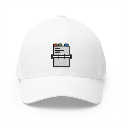 Card Index Emoji White Cap – Premium by Capmoji
